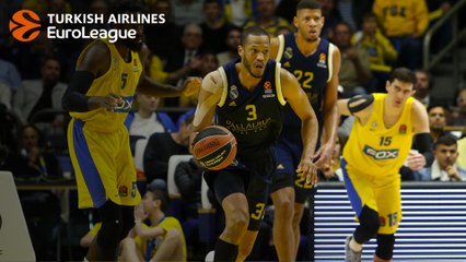 Anthony Randolph Top Plays from Maccabi FOX Tel Aviv vs. Real Madrid
