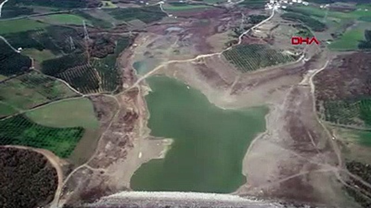 Bursa'da 40 yıldır bölgenin sulama ihtiyacını karşılayan Kocayusuf Göleti kurudu