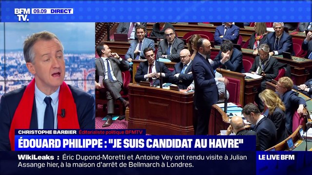 Edouard Philippe: Je suis candidat au Havre - 31/01