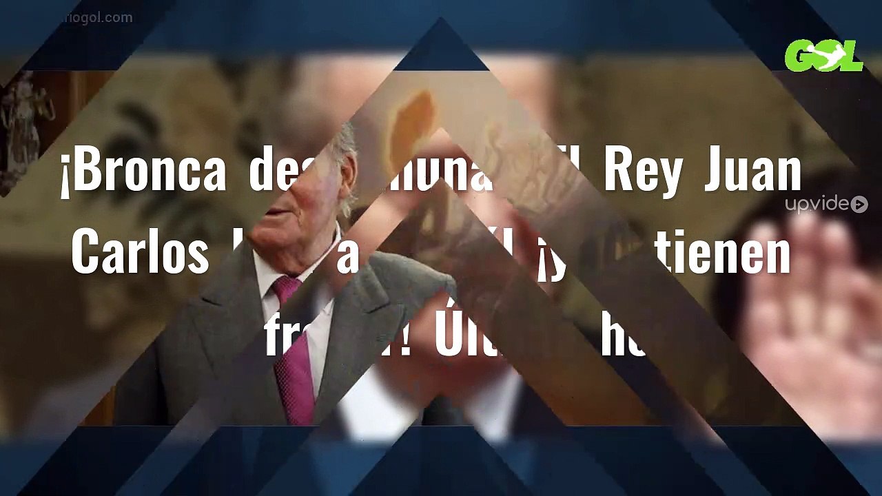 ¡Bronca descomunal! El Rey Juan Carlos I va a por él ¡y lo tienen que frenar! Última hora