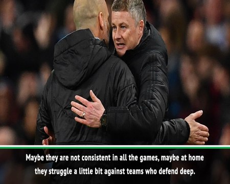 Ole needs time, they have incredible players - Guardiola