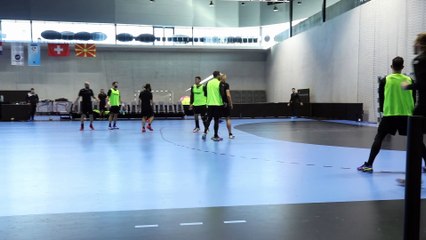 Avant Match Coupe de France - PAUC vs NIMES - Interview de Gabriel Loesch et Karl Konan