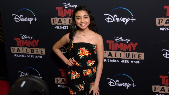Julia Garcia Timmy Failure: Mistakes Were Made Premiere Red Carpet Fashion