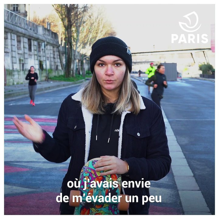 Longboard dancing freestyle à Paris