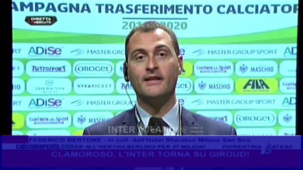 MERCATO IN CHIUSURA: L' INTER RITORNA SU GIROUD