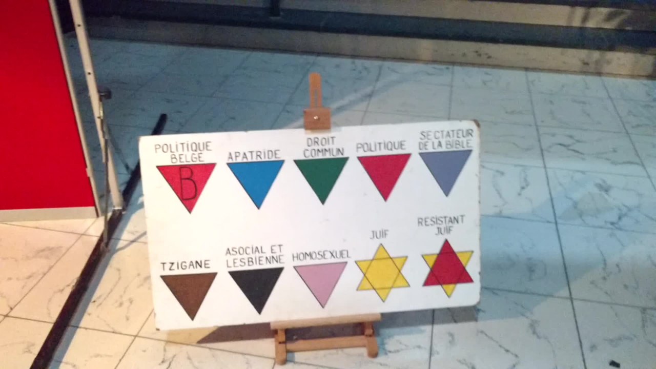 Saint Ghislain. Jeu de rôle sur la guerre 40/45. Vidéo Eric Ghislain