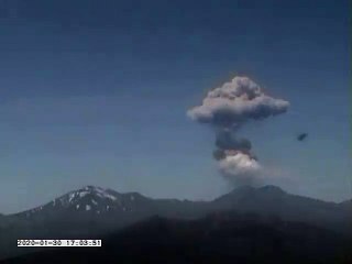 Chile: La brutal explosión del volcán Chillán