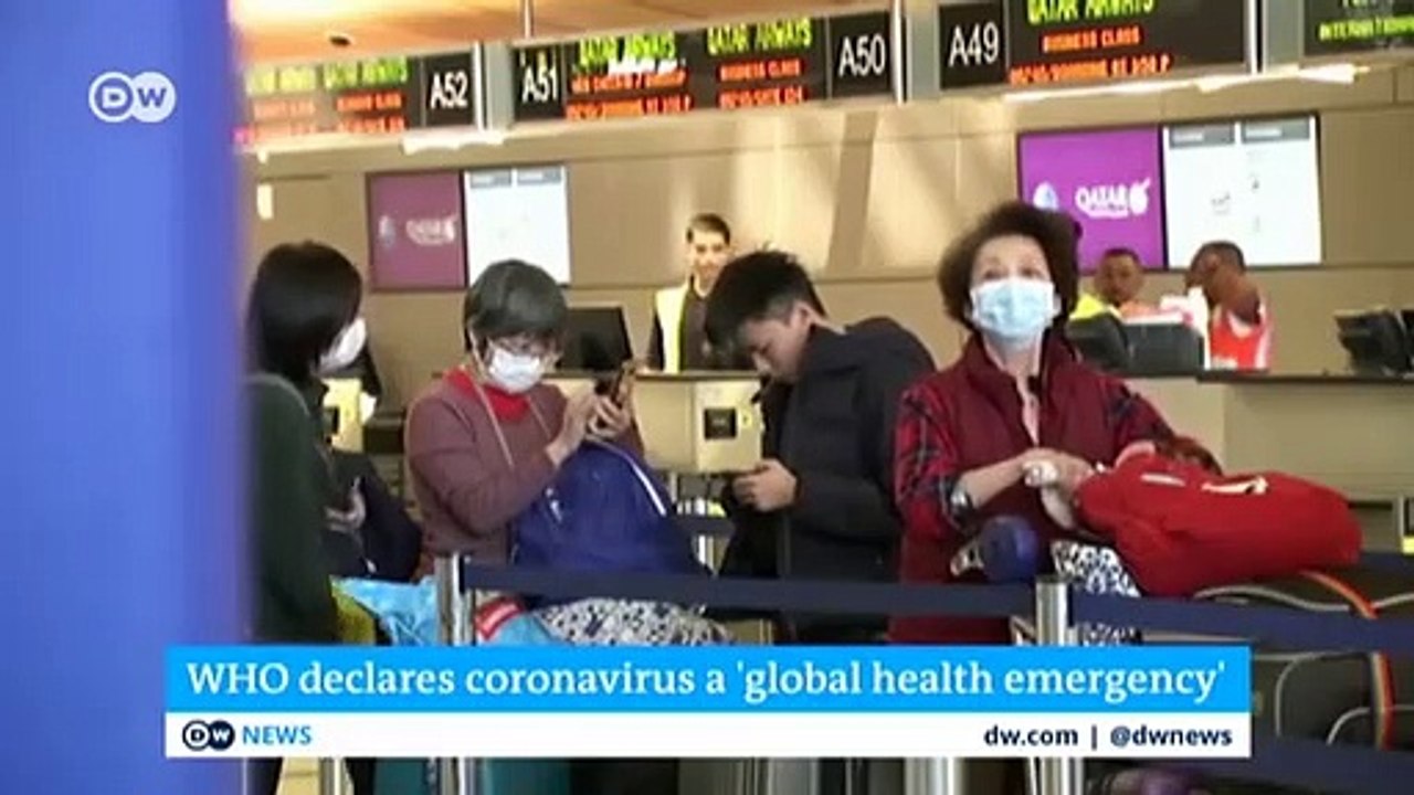 WHO declares China coronavirus a 'global emergency' _