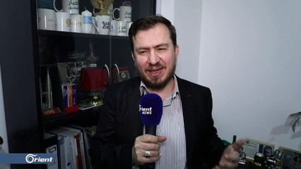 كيف عبر العاملون في قناة أورينت عن تضامنهم مع المدنيين في #إدلب؟ #أورينت_تحتجب