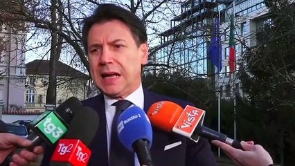 Conte da Sofia prima di rientrare a Roma (30.01.20)