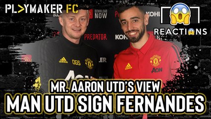 Descargar video: Reactions | Bruno Fernandes signs for Manchester United