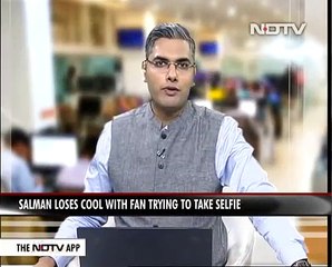 Salman Khan Loses Cool with Fan Trying to Take Selfie