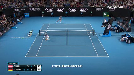 Le point du match ! Thiem en mode Becker au filet, mais Zverev a eu le dernier mot