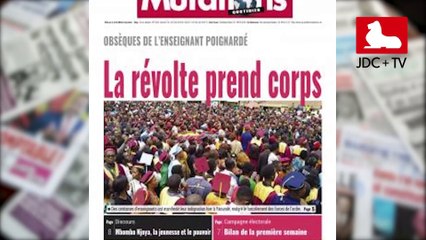 REVUE DE PRESSE CAMEROUNAISE DU 31 JANVIER 2020