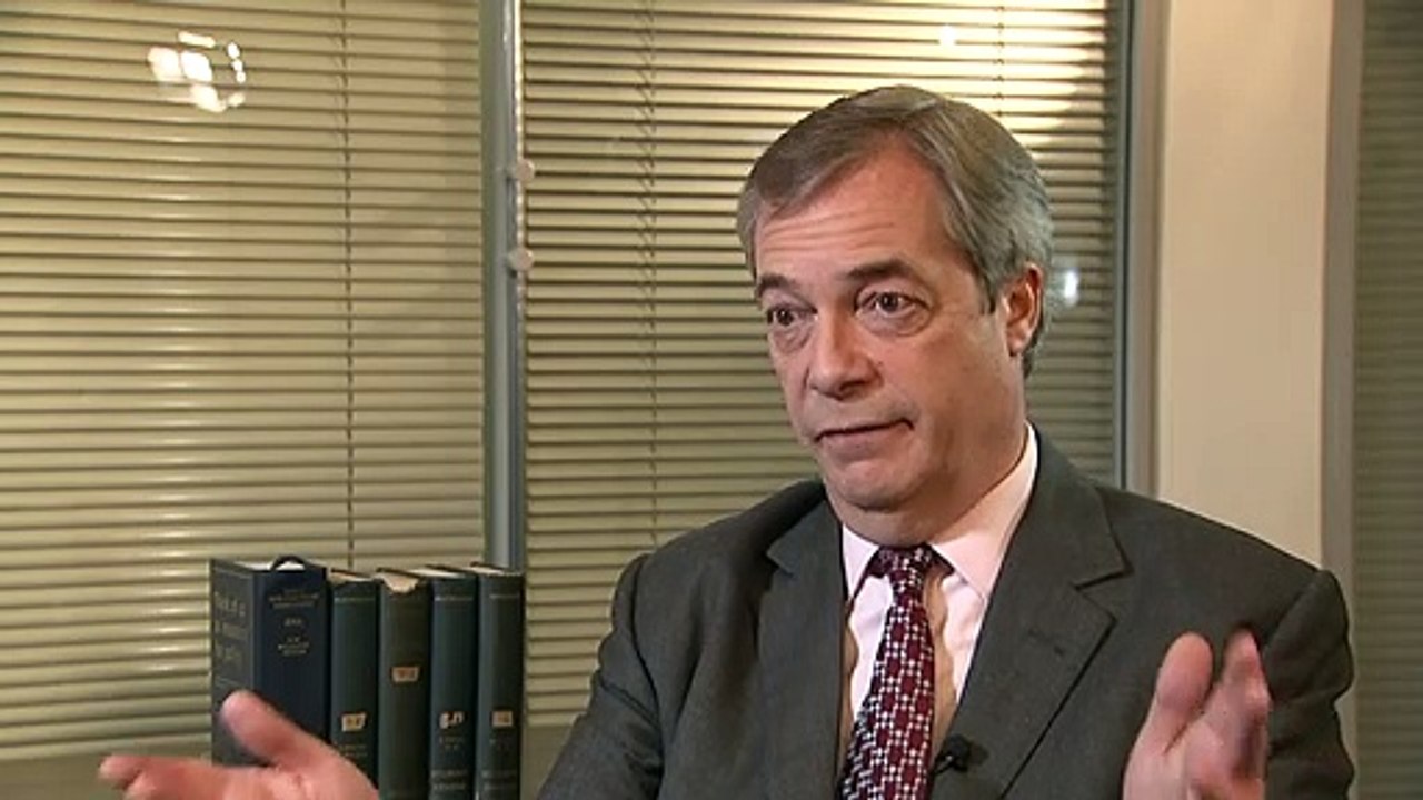 Farage: 'War is over' on Brexit but 'battle' over the future
