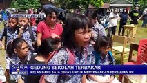 Diduga Korsleting, Gedung Sekolah di Kotamobagu Timur Ini Hangus Terbakar