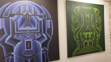 Exposición 'Color y negro' de Ramiro Tapia en La Salina de Salamanca