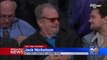 Los Angeles Lackers fan Jack Nicholson Tribute to Kobe Bryant