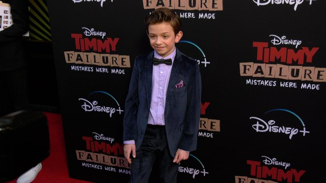 Winslow Fegley Timmy Failure: Mistakes Were Made Premiere Red Carpet