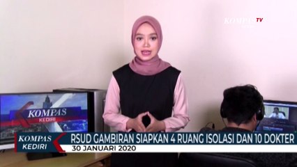 RSUD Gambiran Kota Kediri Siapkan 4 Ruang Isolasi