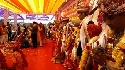 मंदसौर: पंच कचेलिया क्षत्रिय तेली राठौर समाज का सामूहिक विवाह सम्मेलन संपन्न