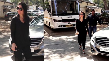 Kareena Kapoor Khan looks perfect in all black look;Watch video | FilmiBeat