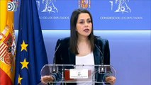 Inés Arrimadas plantea coaliciones en Cataluña, País Vasco y Galicia excluyendo a Vox