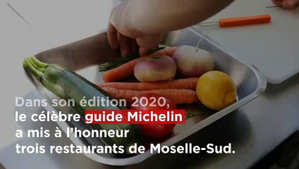 Les Trois restaurant récompensés par le Michelin en Moselle-Sud
