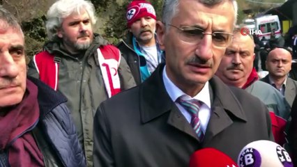 Kaçak madendeki göçükte kurtarma çalışmaları sürüyor