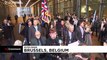 Bruxelles, fanno festa i 'Brexiters' del Parlamento europeo