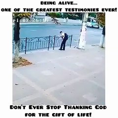 HE GOT VERY LUCKY-GOD IS GREAT