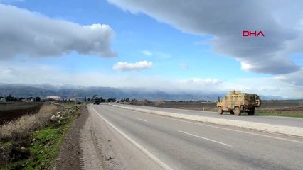 Suriye sınırına askeri sevkiyat devam ediyor