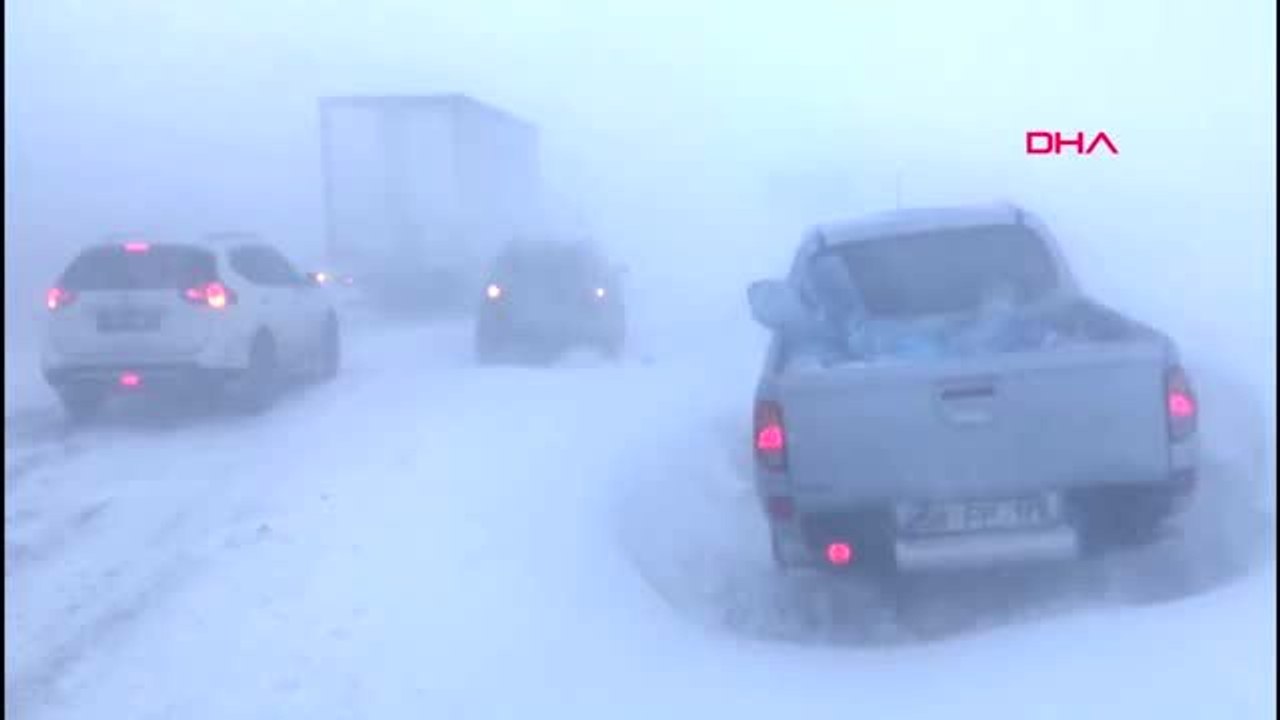 Sivas tipi nedeniyle sivas-malatya karayolu ulaşıma kapandı-2