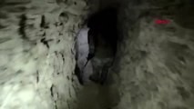 Ankara komandolar, tel abyad'da teröristlere ait tünelleri kullanılamaz hale getirdi