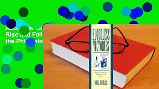 About For Books  Bloodless Victories: The Rise and Fall of the Open Shop in the Philadelphia Metal