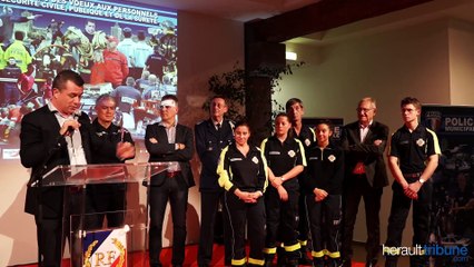 Cérémonie des voeux de la Sécurité - Agde 2020