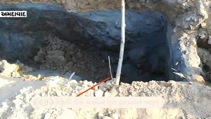 મોટેરા ક્રિકેટ સ્ટેડિયમની ક્લબની ડ્રેનેજ લાઈનના જોડાણ સમયે બહાર ભેખડ ઘસી, 2 મજૂરોના મોત