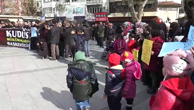 ABD ve İsrail’in Filistin planı protesto edildi