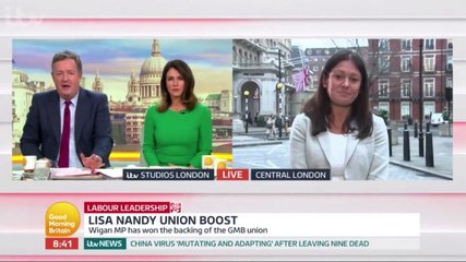 Lisa Nandy puts Piers Morgan in his place over Meghan Markle comments