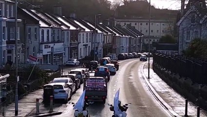 Ann Widdecombe hired an open-top bus to shout BREXIT - and the footage is bizarre