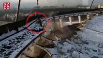 Rusya'da dev stadyum yıkım sırasında çöktü