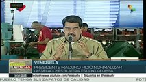 Pdte. Maduro insta a normalizar relaciones diplomáticas con Colombia