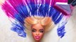 This artist gives dolls full hair transformations