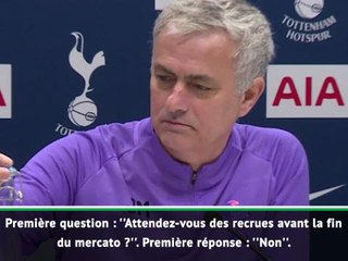 Transferts - Quand Mourinho s'amuse à faire les questions et les réponses