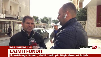 Report TV - I nxjerrin nga hotelet, banori: Do shkoj të mbytem në det me fëmijët