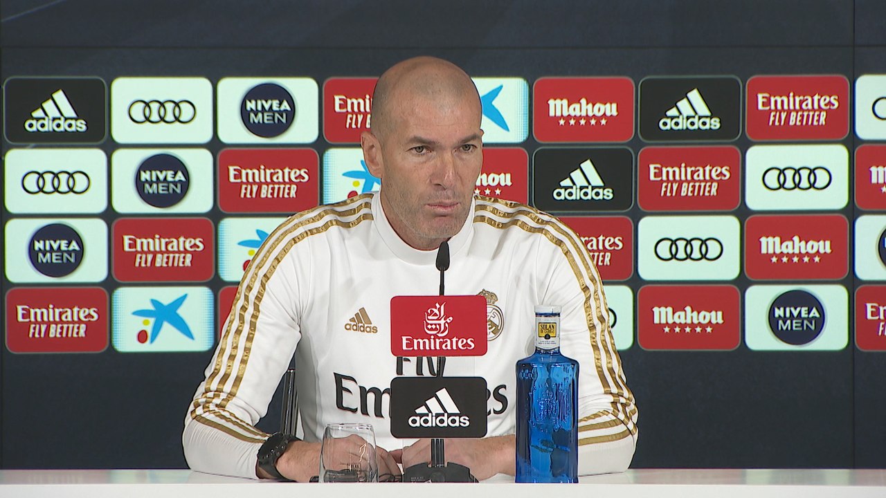 Zidane: "Ni miramos el partido de pretemporada ni el de Supercopa"