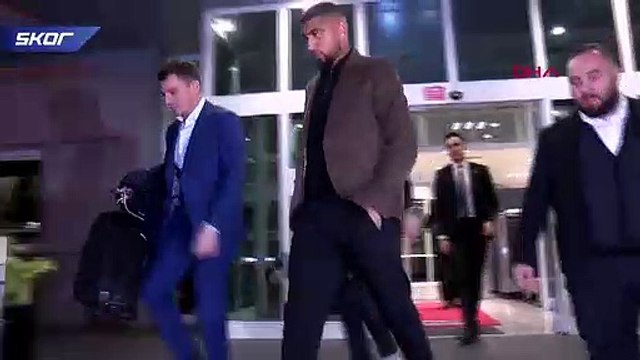 Beşiktaş'ın yeni transferi Kevin-Prince Boateng İstanbul'a geldi