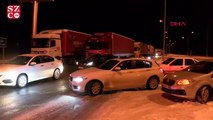 Sivas-Malatya kara yolu ulaşıma kapandı!