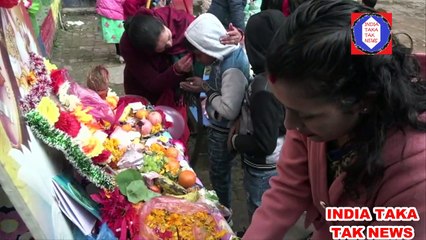 नेपाल के कई स्कूलों ने बसंत पंचमी के अवसर पर सरस्वती पूजा की