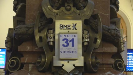 El Ibex 35 cae un 1,9 % en enero después de retroceder hoy un 1,16 % y pierde los 9.400 puntos